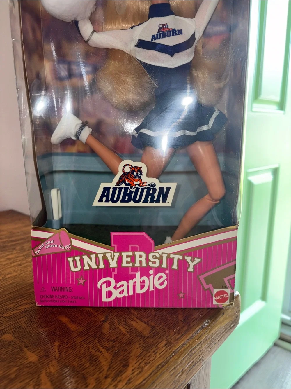 1996 Barbie Doll - Auburn Cheerleader